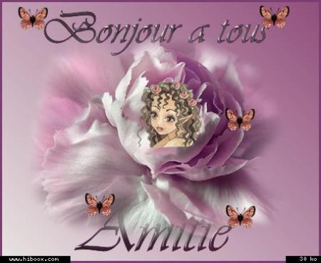 Bonne journée à tous