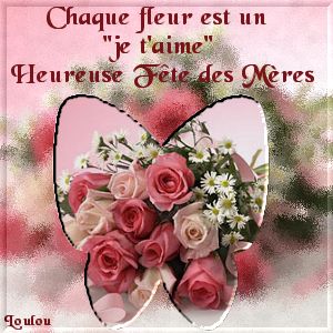 Bonne fête à toutes les mamans!