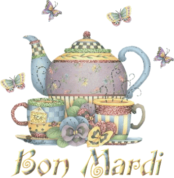 Bon mardi et bonne semaine aussi!