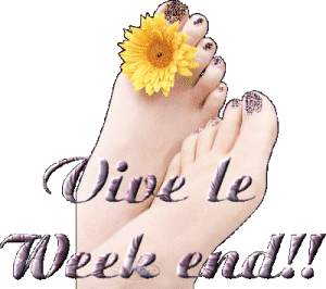 Bon vendredi et bon wk à tous!